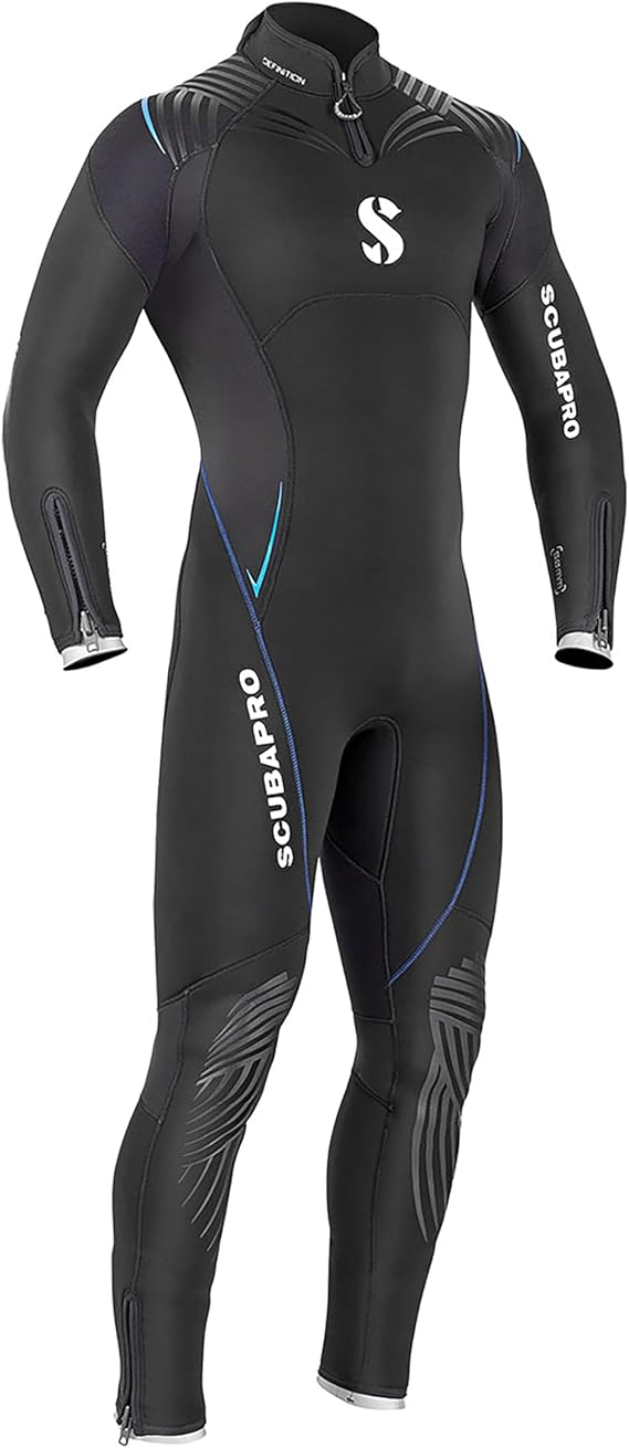 SCUBAPRO Definition Steamer, Men, 5MM, Black/Blue, XLS