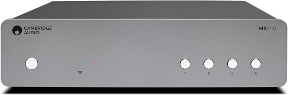Cambridge Audio MXN 10 - Compact Separate High Resolution WiFi Network Audio Player and Streamer Featuring Bluetooth 5.0, Internet Radio and ESS Sabre DAC (Lunar Grey)