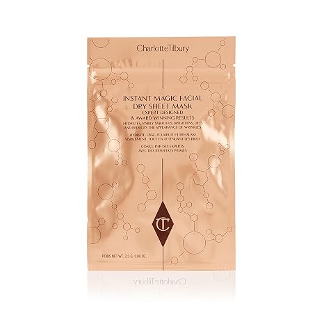 Charlotte Tilbury Instant Magic Dry Sheet Face Mask - Reusable Facial Mask