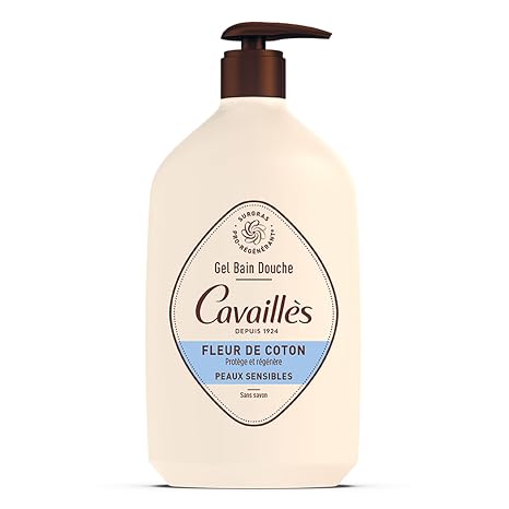 Rogé Cavaillès Shower Gel for Sensitive Skin Cotton 1 L