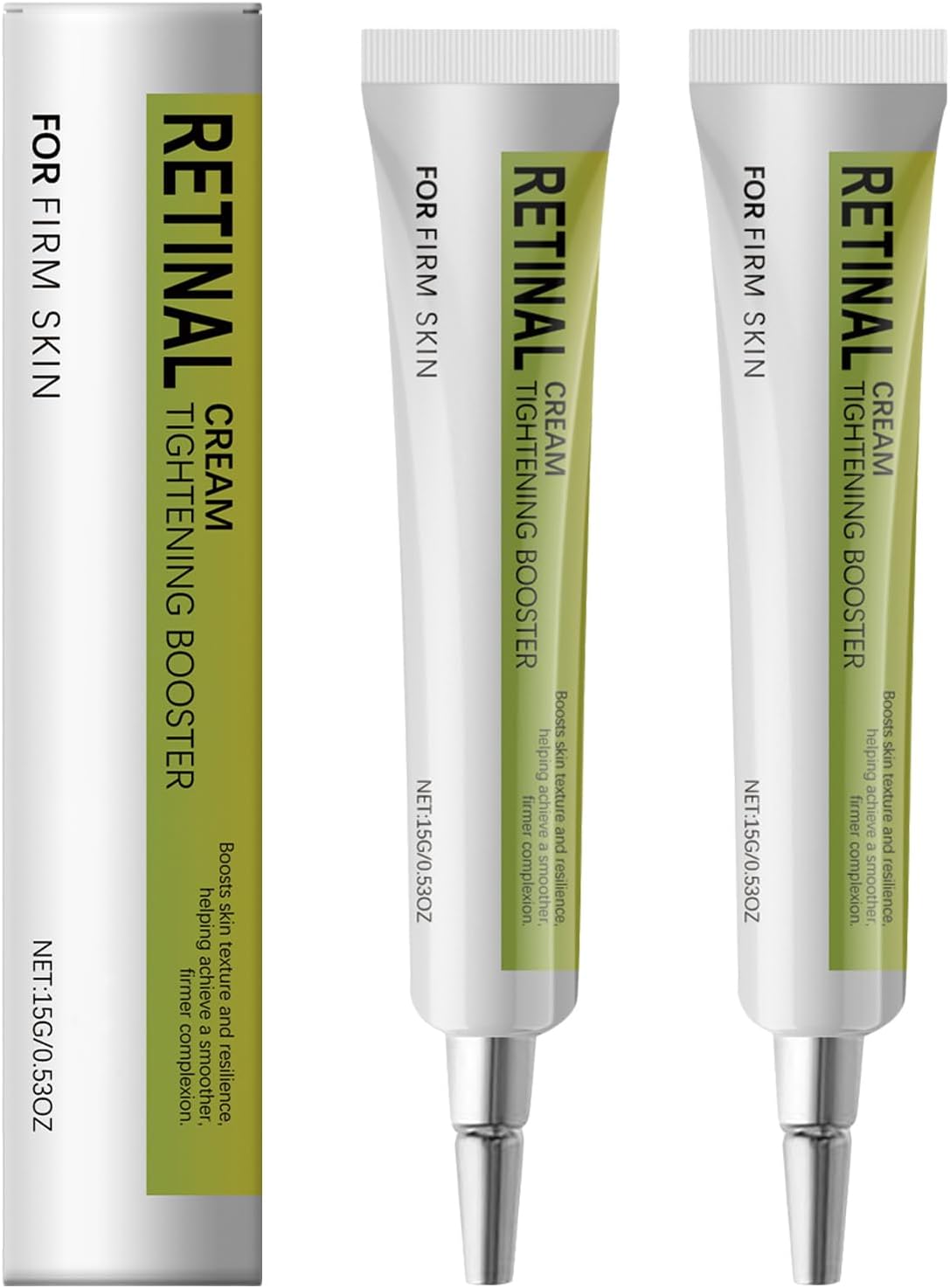 Retinal Shot Tightening Booster, Facial Plumping Serum, Skin Tightening Moisturizer, Deep Hydration and Smoothness, Improves Skin Firmness and Elasticity 2pcs