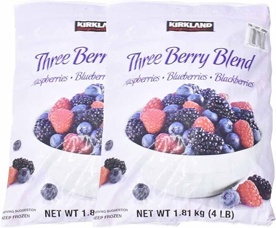 Costco Three Berry Blend 1.81kg 2 bags