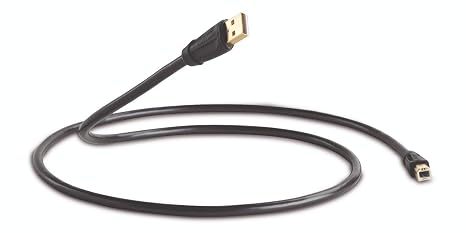 QED Performance USB A-B Cable 1.5m, Graphite
