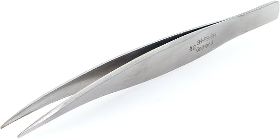 GodHand Powerful Tweezers Wide Tip GH-PS-SHFor Plastic Models