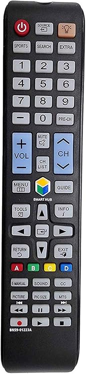 New BN59-01223A Remote Control Compatible with Samsung Smart TV