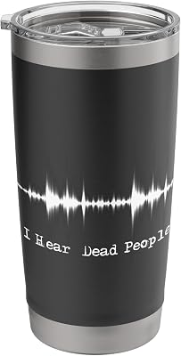 I Hear Dead People - Ghost Hunting Paranormal EVP Activity Stainless Steel Insulated Tumbler