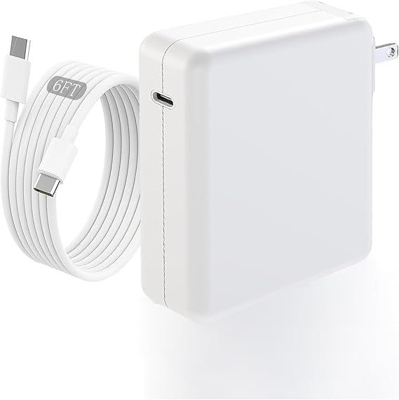 Macbook Pro Charge,140w Fast Mac book Air/Pro Charger With 6FT Fast Charger USB C to C Cable Cord For Apple MacBook Pro/MacBook Air 16 15 14 13 Inch,M1 M2 M3,iPad Pro,Samsung Galaxy & All USB C Device