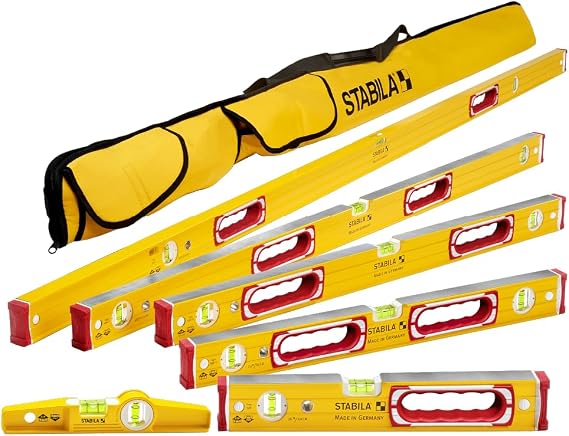 Stabila Type 196 Classic 6 Level Set & Case