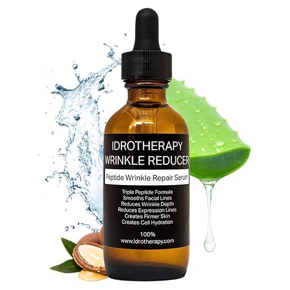 Peptide Face Serum Deep Moisturizer, Skin Glow, Create Firmer Skin and Cell Rehydration