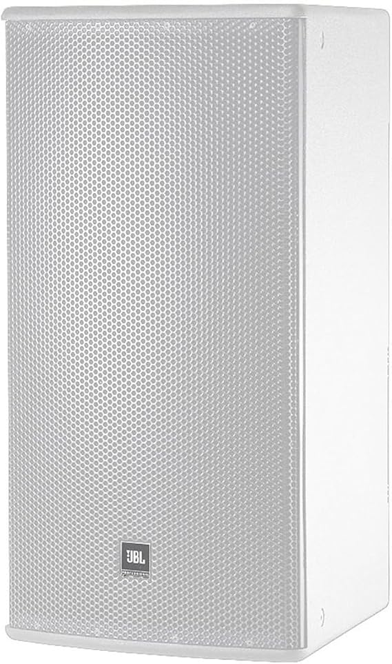 JBL AM5212/26 2-Way Loudspeaker System with 12" LF Driver, Single, White