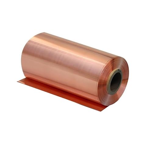 0.03mm x 100mm x 1000mm 99.9% Pure Copper Cu Metal Sheet Foil