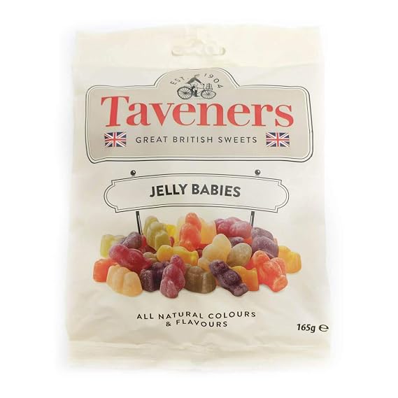 Taveners Jelly Babies - 5.82oz 165g