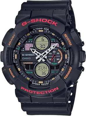 Casio GA140-1A4 G-Shock Mens Watch Black 55mm Resin