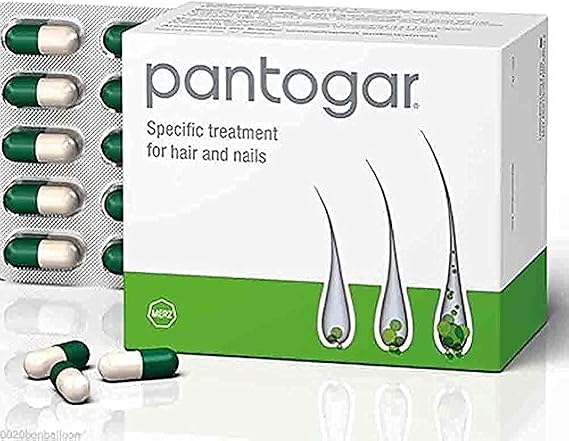 Pantogar Pantovigar Specific Treatment for Hair and Nails (90 Capsule -1 Box)
