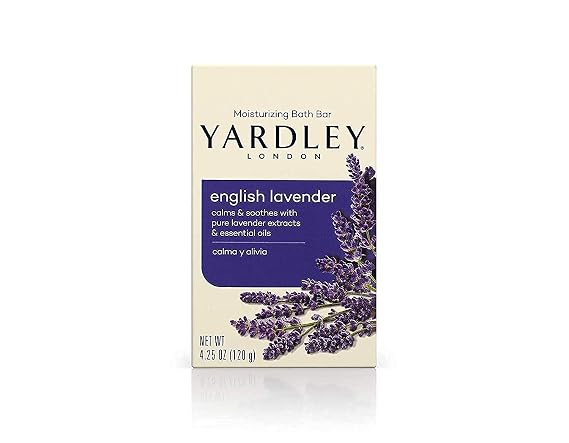 Yardley English Lavender Bar Soap 4.25 Oz By Yardley 6 pcs sku# 964823MA