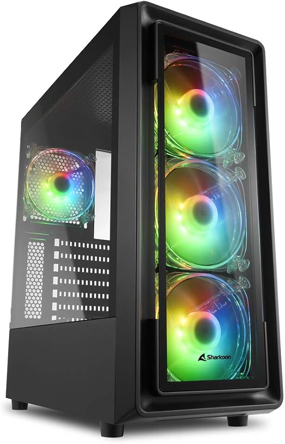 Sharkoon Tk4 RGB Midi Tower Nero (TK4 Rgb)