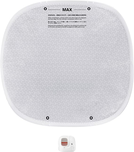 PETKIT Replaced Cat Litter Pad for PuraMax Automatic Cat Litter Box, Waterproof Leakproof Replacement Litter Mat, Scratch Resistance, High Flexibility