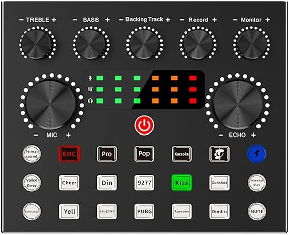 BM800 V8S Sound Card Professional Set Mic Studio Condenser Microphone For Podcast Recording Live Streaming(V8S Sound Card)