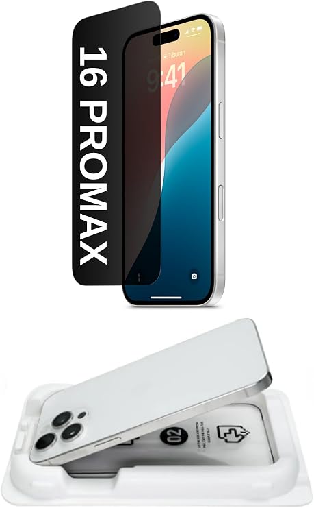 [KOLAY KURULUM] for Apple iPhone 16PROMAX ile uyumlu HAYALET Extra HD Premium Safir Cam Ekran Koruyucu