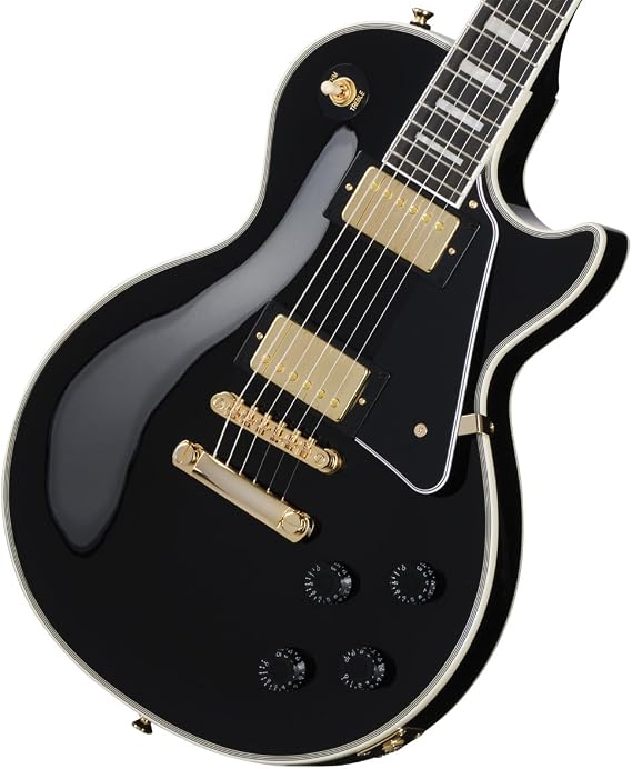 Epiphone/Inspired by Gibson Les Paul Custom Ebony Epiphone Les Paul Custom
