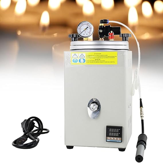 Vacuum Wax Injector,Wax Melting Making Machine,Barrel Wax Injection Wax Machine,for Beading Jewellery Making Kit,220V