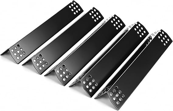 Utheer Heat Plates for Nexgrill 720-0830H, Porcelain Steel Shields
