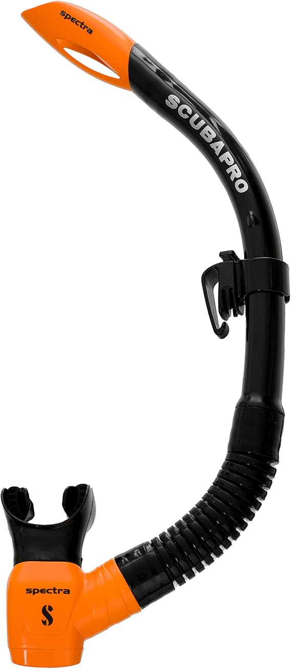 SCUBAPRO Spectra Snorkel, Black/Orange
