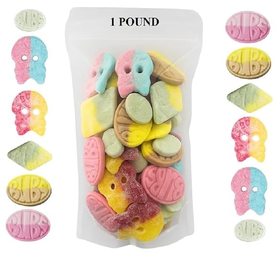 Bubs Swedish Candy Mix (1 LB) Fruity, Fizzy, Sour, Dizzy & Sweet