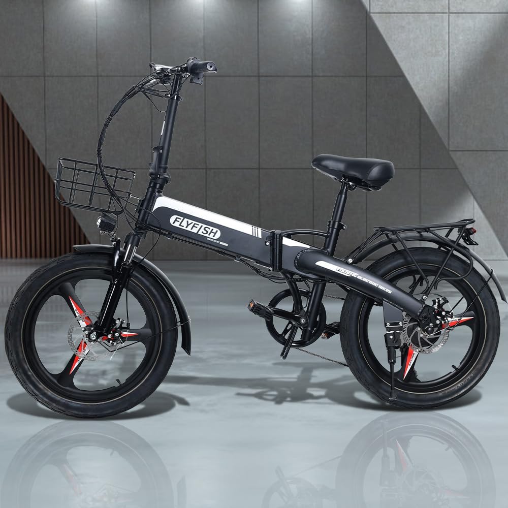 FATBIKE Electric Assisted Bicycle, 20 inch Folding, Street Able Bicycle, Cycle, Certificated Bicycle, Snow Bike, Fat Bike, 20 Inches, Earthquakeproof, Electric Bicycle, Leisure Use, Unisex