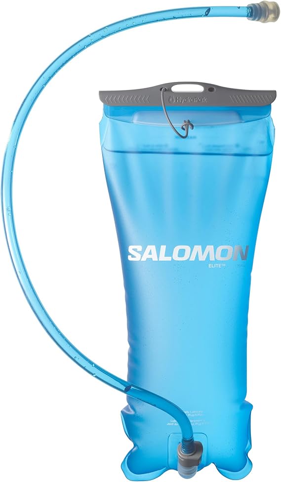 Salomon Soft Reservoir 2L Unisex Hydration Accessories Camelback Comfort Easy to Use High Flow Rate Bite Valve Blue