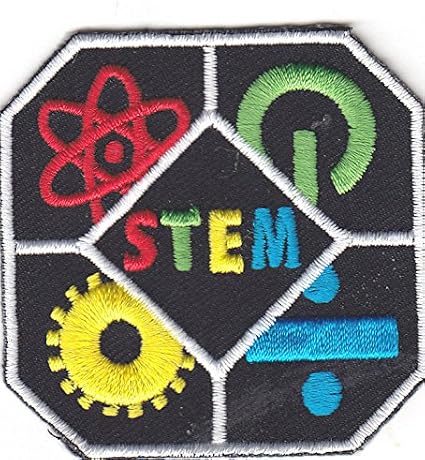 SL 1" Science Fiction Iron-On Embroidered Patch