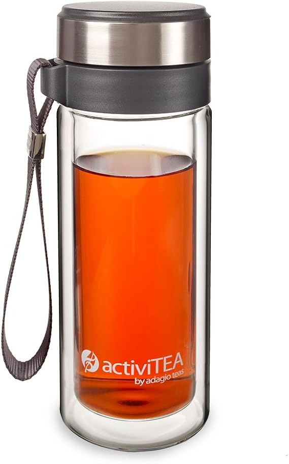 Adagio Teas 10 oz. ActiviTEA Portable Tea Infuser and Tumbler