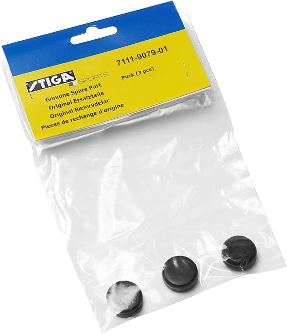 Stiga 3 Pack Hockey Pucks