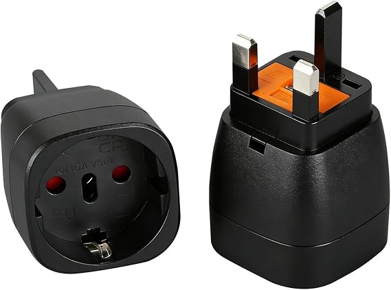 3Pin to 2Pin Female Travel Socket Power Converter Outlet Travel Power Converter Adapter Wall Socket Accessories Adapter