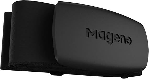 Magene Heart Rate Monitor, Heart Rate Sensor Chest Strap, Protocol ANT+/Bluetooth, Compatible with iOS/Android APPs