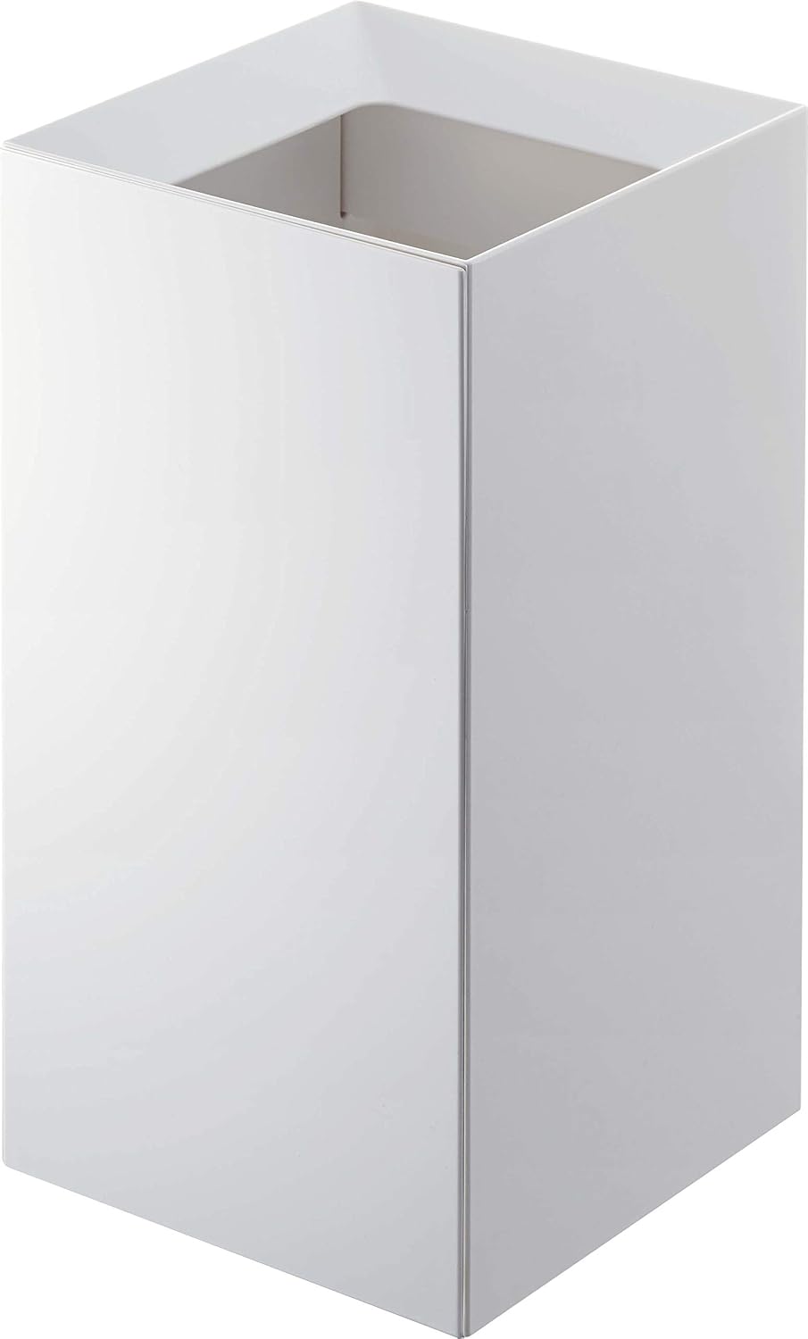 Yamazaki Home Tower Trash Can - Modern Garbage Waste Basket with Handle for Kitchen Bedroom Bathroom Office