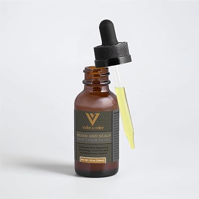 Beard Growth Oil - Tea Tree Oil, Niacinamide and Liposomal Technology To Enrich and Strengthen Your Hair and Scalp