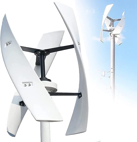 5000W 48V Vertical Wind Turbine Generator, Super Quiet, Magnetic Levitation, Controller Included, Residential & Commercial Use
