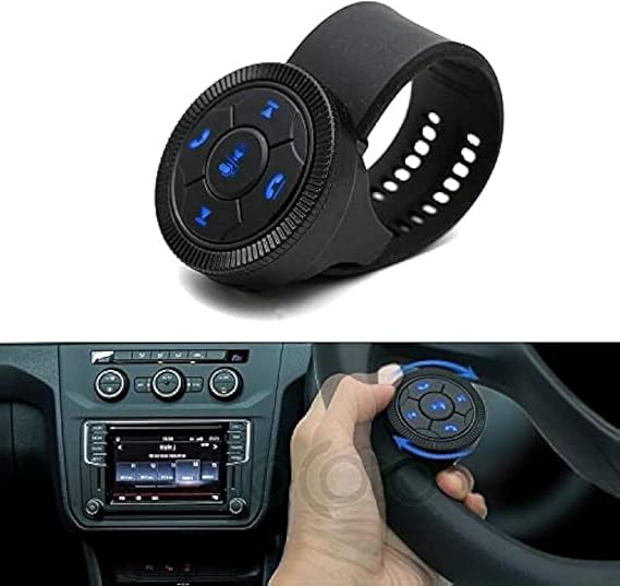 Car Steering Wheel Control DVD Button Universal Wireless Android GPS Navigation Car Steering Wheel Remote Control Buttons (05)