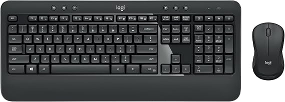 Logitech MK540 Full Size Advanced Wireless Keyboard and Mouse Combo
