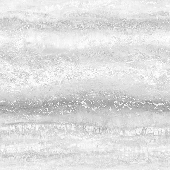 Muriva Wallpaper 189501 Semper Marble Silver Full Roll