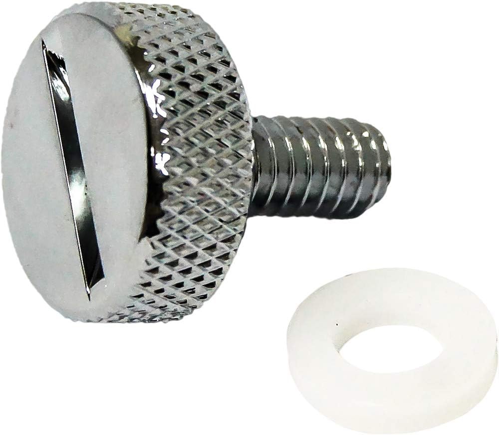 HardDrive 05-097: Quarter Turn Thumb Screw 14-20 Chrome