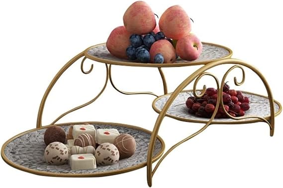 Fruit Bowls Countertop Fruit and Vegetable Basket Bowl Modern Minimalist Design Fruit Tray High-end Home Living Room Coffee Table Vegetable