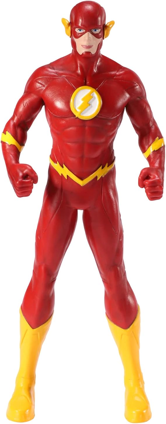 BendyFigs The Noble Collection DC Comics Mini The Flash - 5.5in (14cm) Noble Toys Miniature Bendable Figure Posable Doll Figures