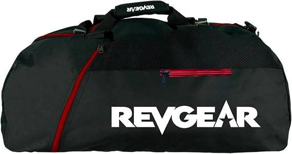 Revgear Convertible Duffel Backpack: Waterproof Gym Bag for Men & Women, Perfect Weekender, Travel, or Overnight Bag, Ideal for Gym Equipment & Personal Travel Essentials