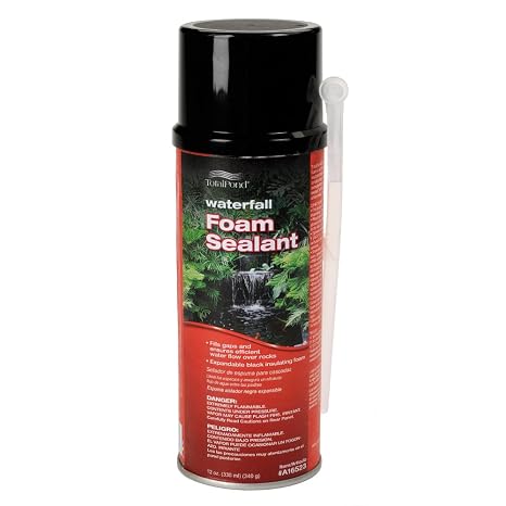 TotalPond Waterfall Foam Sealant