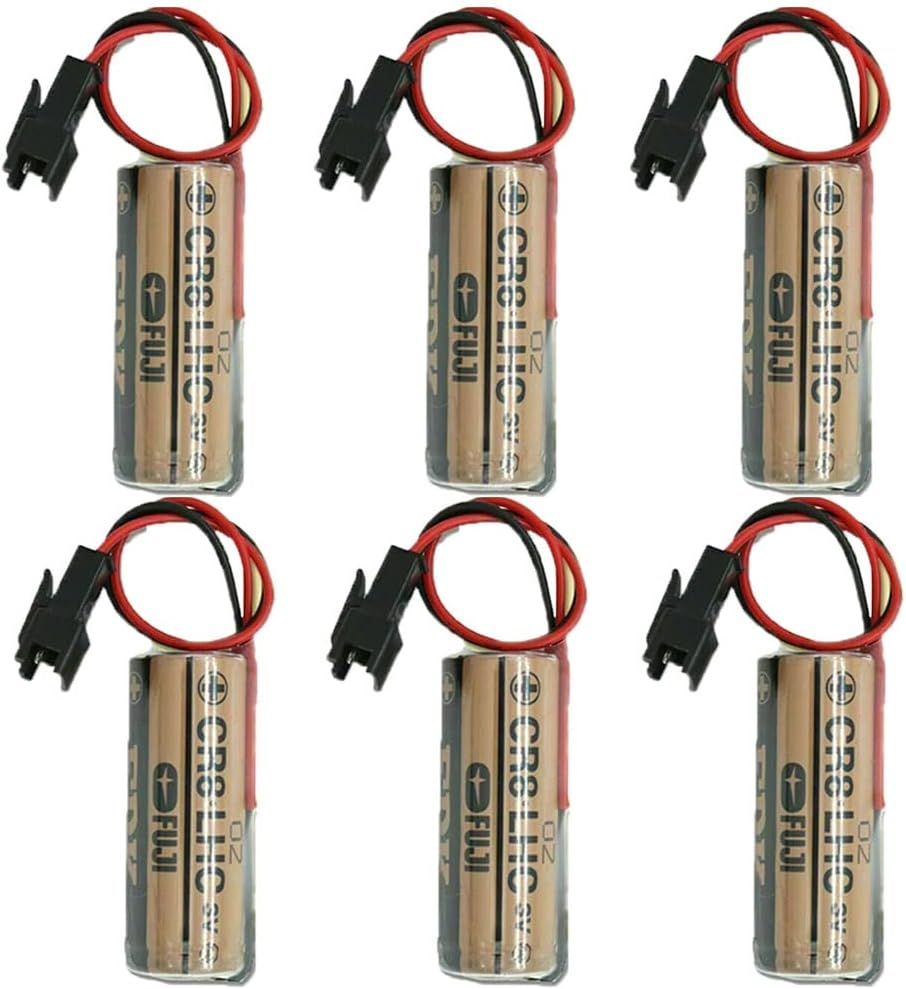 6PCS CR8.LHC 3V 2600mAh Lithium Battery Replacements for TOTO CR8-LHC TH559EDV410R Battery