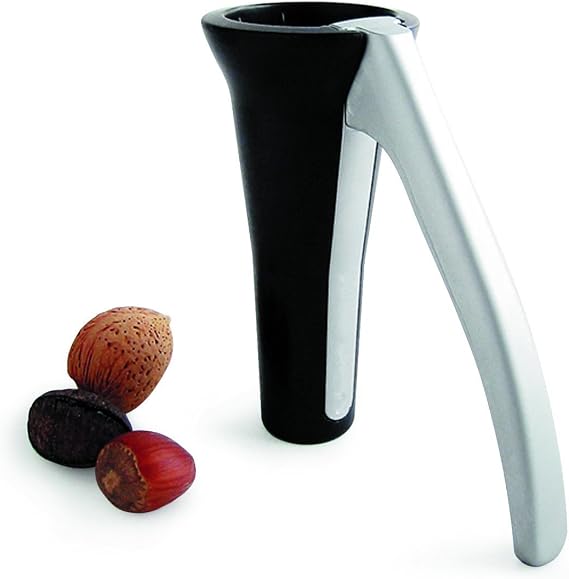 Landtom Premium Metal Nutcracker, Black, Fulfilled by Amazon
