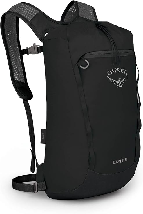 Osprey Daylite Top Loading Cinch Pack, 15L, Black