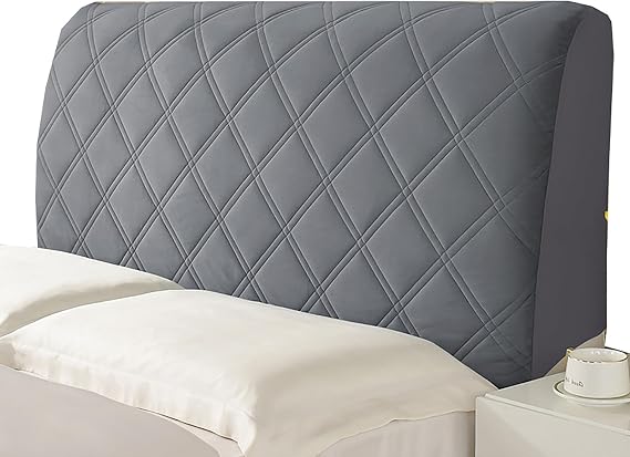 Large Medium Full Size Headboard Cover Headboard Slipcover with Built-in Padding Full Bed Frame Protector Bedroom Decor Easy Installation Machine Washable,C,200cm(79in)